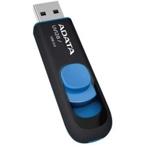 Adata DashDrive UV128 32GB - USB Type-A - Negro, Azul – imagen 2