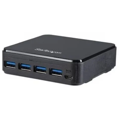 StarTech.com Switch Conmutador USB 3.0 4x4 para Compartir Dispositivos Periféricos, De plástico, 0 – imagen 2