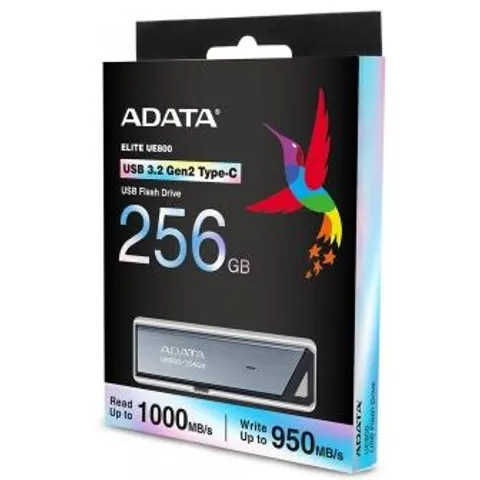 Adata UE800 256GB - USB Type-C - Plata – imagen 2