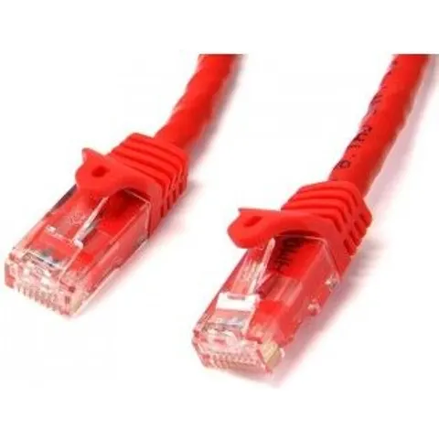 StarTech.com Cable de Red Ethernet Cat6 Sin Enganche de 5m Rojo - Cable Patch Snagless RJ45 UTP, RJ – imagen 2