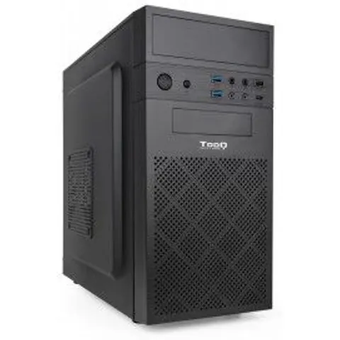 TooQ Caja Minitorre Micro-ATX Negra – imagen 2