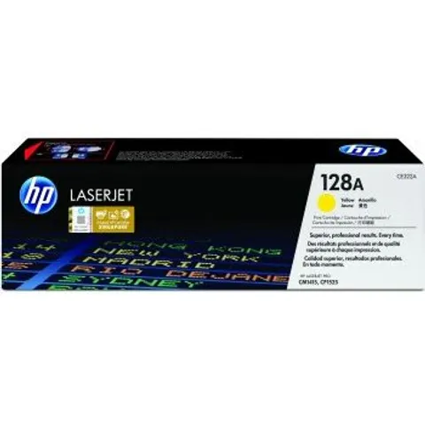 HP 128A (CE322A) toner amarillo – imagen 2