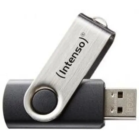 Intenso Basic Line 64GB - USB Type-A - Negro, Plata – imagen 2