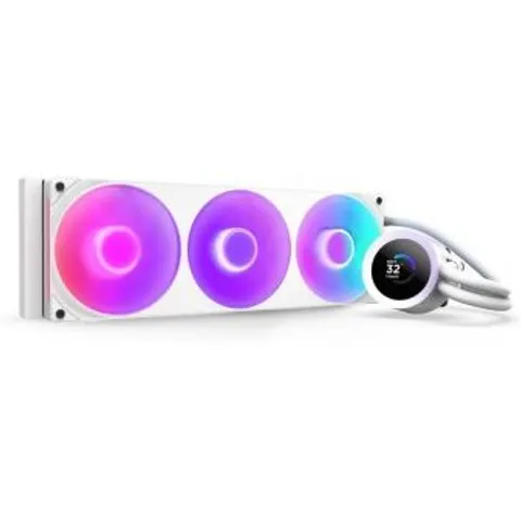 Nzxt Kraken Plus 360 RGB Blanco – imagen 3