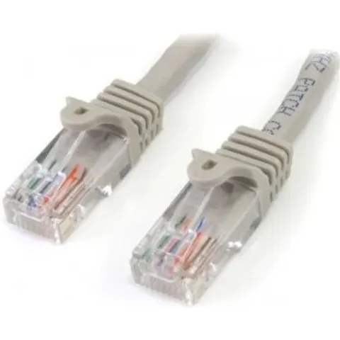 StarTech.com Cable de 2m Gris de Red Fast Ethernet Cat5e RJ45 sin Enganche - Cable Patch Snagless, R – imagen 2