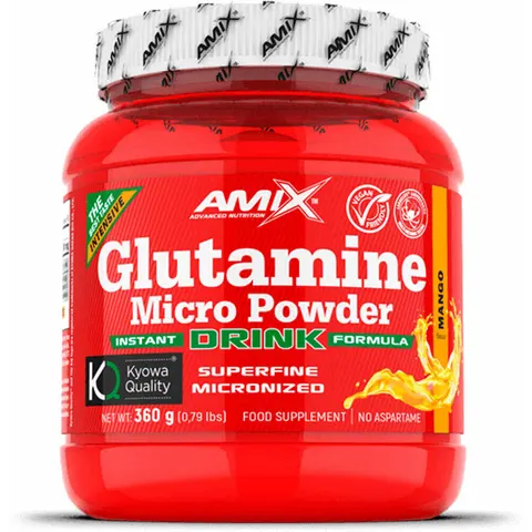 Amix glutamina micro powder drink 360 g mango – imagen 3