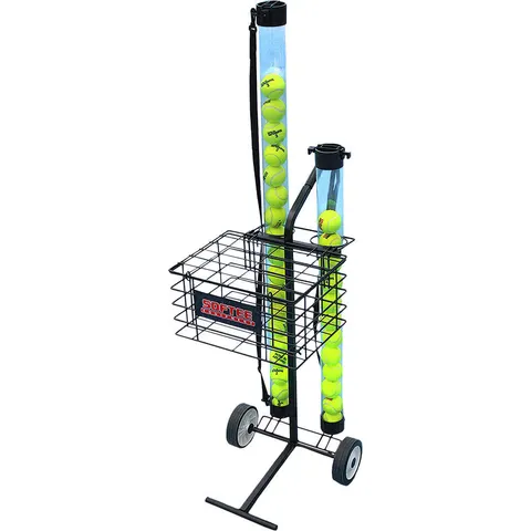 Carro Portapelotas Softee 80 Pelotas Negro – imagen 3