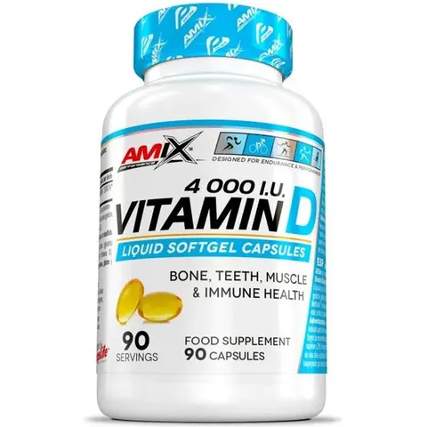 Amix Performance Vitamin D 4000 I.U. 90caps – imagen 5