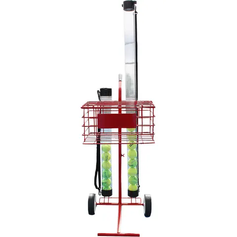 Carro Portapelotas Softee 80 Pelotas Rojo – imagen 3