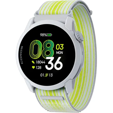 Coros Reloj Pace 4 Gps Nylon Blanco Amarillo – imagen 2