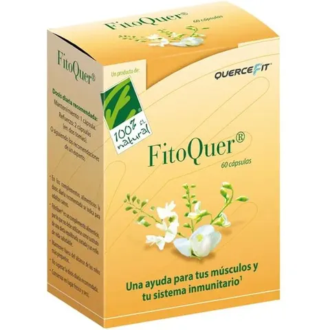 100% Natural Fitoquer 60 cápsulas – imagen 3