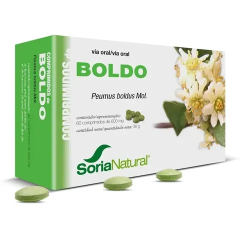Soria Natural Boldo 60 Comprimidos – imagen 2