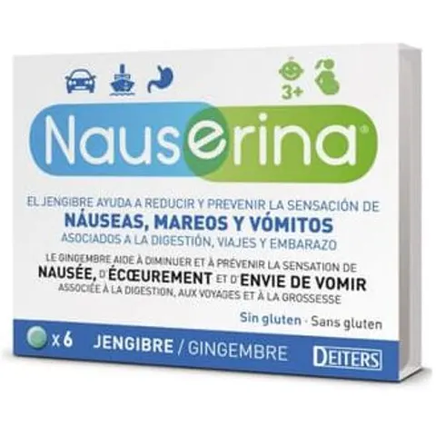 Deiters Nauserina 6 Comprimidos – imagen 3