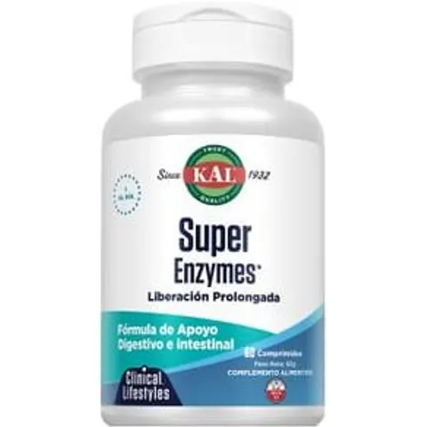 Kal Super Enzymes 68 Tabs – imagen 2