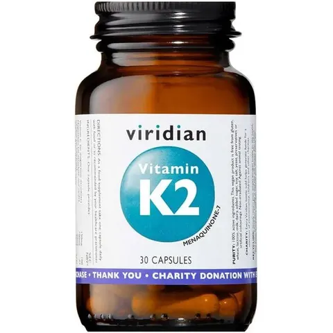 VIRIDIAN Vitamina K2 30caps – imagen 5