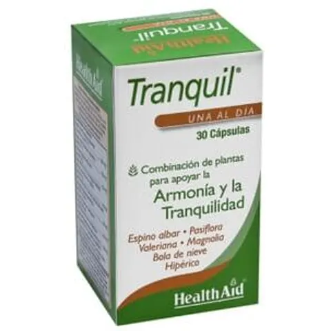 Health Aid TRANQUIL 30 Caps – imagen 3