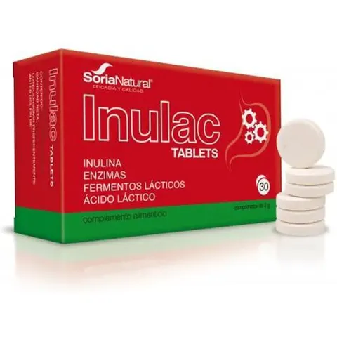 Soria Natural Inulac Tablets 30 Comprimidos – imagen 2