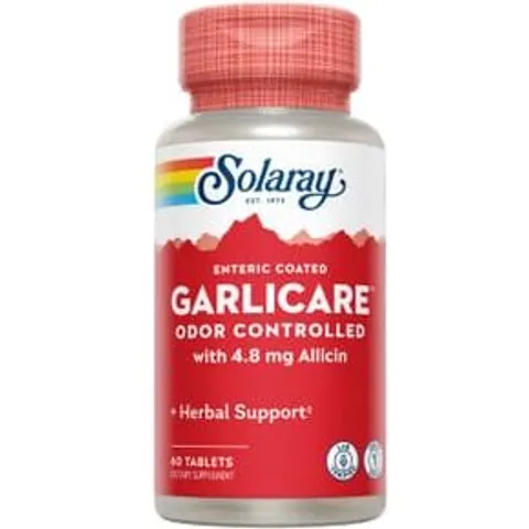 Solaray Garlicare 60 Comprimidos – imagen 3