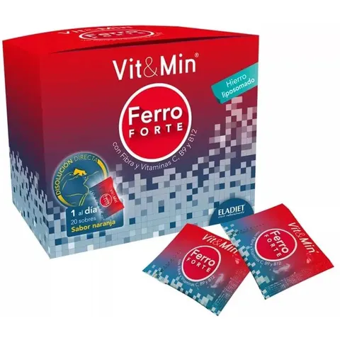 Eladiet vit & min ferro forte 20sbrs. – imagen 3