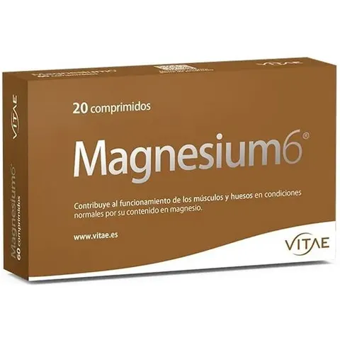 Vitae Magnesium6 20 Tabs – imagen 4
