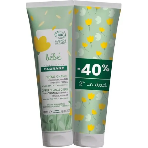 Klorane Bébé Bio Crema Pañal Pack 2 X 100 ml – imagen 2