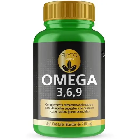 Phytofarma Omega 3 6 9 360 Perlas – imagen 3