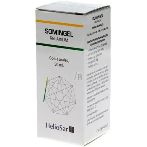 Heliosar Somingel Relaxium 50 ml – imagen 3