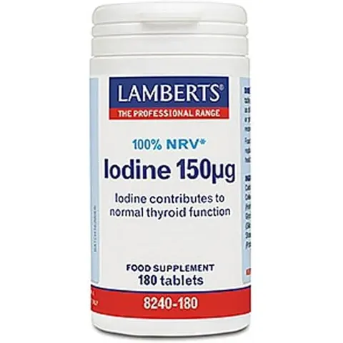 Lamberts YODO 150µg 180 Tabs – imagen 3