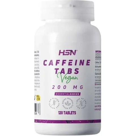 HSN Cafeína 200 mg 120 Tabs – imagen 2