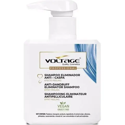 Voltage Cosmetics ANTI-CASPA champú efecto peeling 500 ml – imagen 3