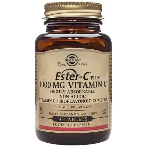 Solgar ester c plus 1000mg. 30comp. – imagen 2