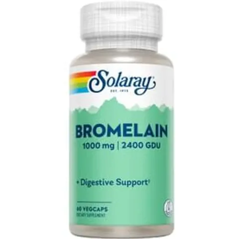 Solaray BROMELAÍNA 500mg 60 Caps – imagen 2