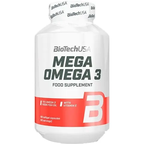 Biotech USA Mega Omega 3 180 Caps – imagen 3