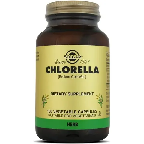 Solgar Clorela 520mg 100 Cápsulas Vegetales – imagen 2