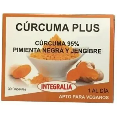Integralia Cúrcuma Plus 30 Cápsulas – imagen 4