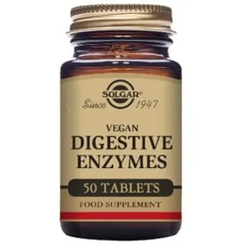 Solgar Vegan Enzimas Digestivas 50 Tabs – imagen 4
