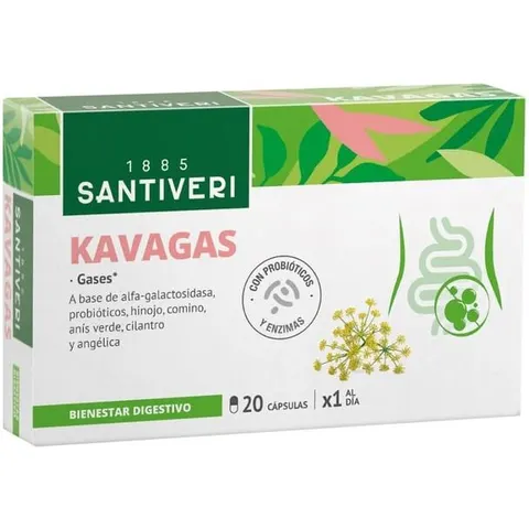 Santiveri Kavagas 20 Cápsulas – imagen 2