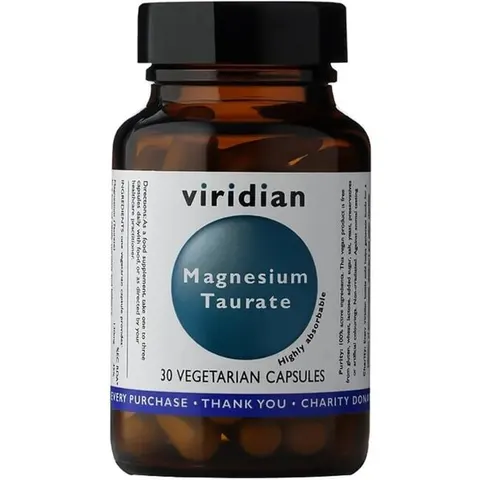 VIRIDIAN Taurato Magnesio 30caps – imagen 3