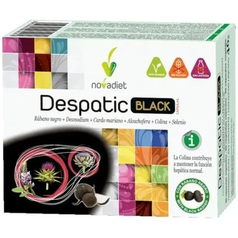 Novadiet despatick black 60cap. – imagen 4