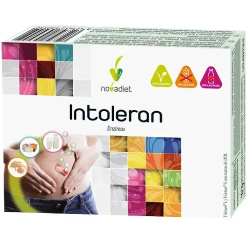 Novadiet Intoleran Enzimas 30 Tabs – imagen 2
