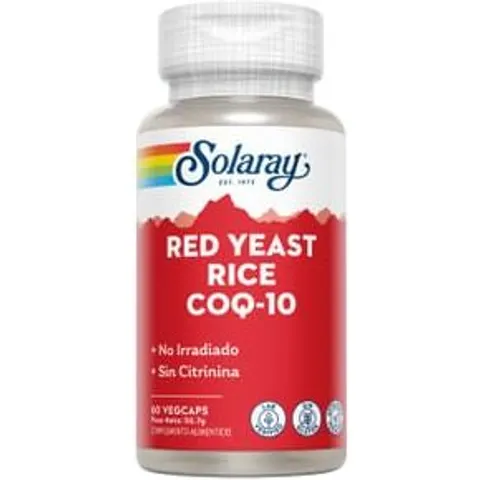 Solaray red yeast rice plus q10 60cap. – imagen 3