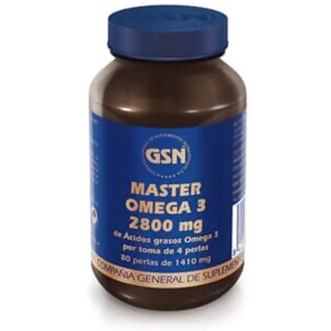 GSN Master Omega 3 80 caps – imagen 2