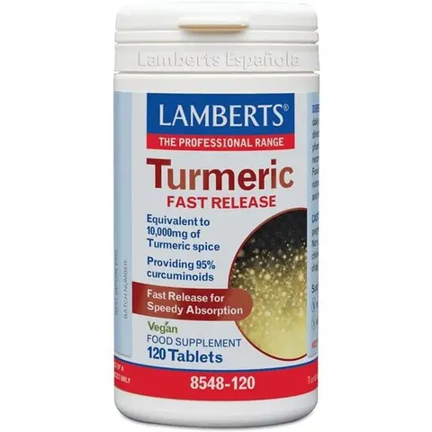 Lamberts curcuma liberacion rapida 120comp. – imagen 3