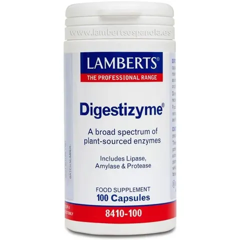 Lamberts DIGESTIZYME 100 Caps – imagen 4