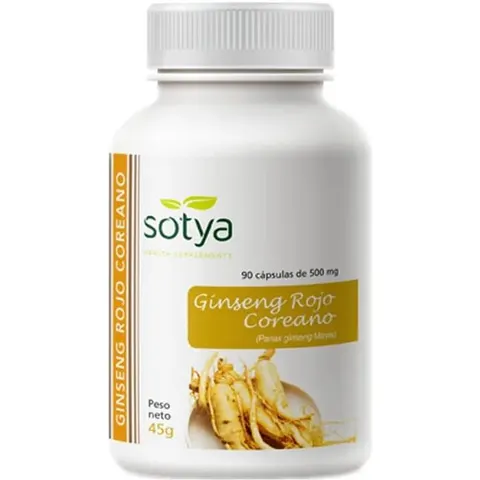 Sotya ginseng rojo coreano 90cap. – imagen 4