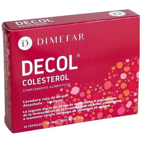 Dimefar Decol Colesterol 30 Caps – imagen 3