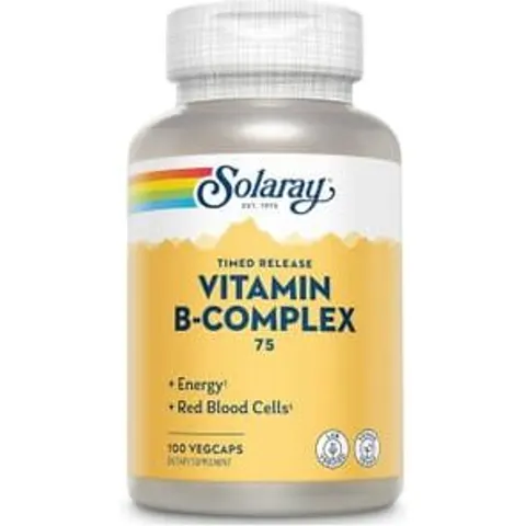 Solaray B-Complex 75 100 VCaps – imagen 3