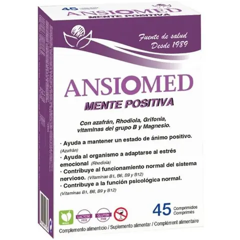 Ansiomed Mente Positiva 45 comprimidos – imagen 2