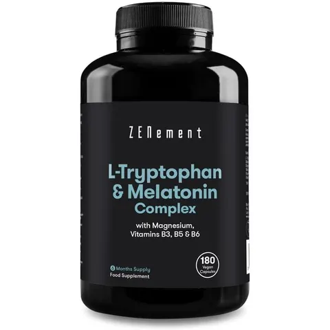 Zenement L-Triptófano Melatonina 180vcaps – imagen 4