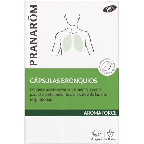 Pranarôm Aromaforce Cápsulas Bronquios BIO 30caps – imagen 4